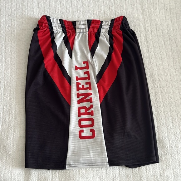 Cornell University LAX shorts - Boys Large (men’s small) - Black/Red/White - Picture 4 of 5